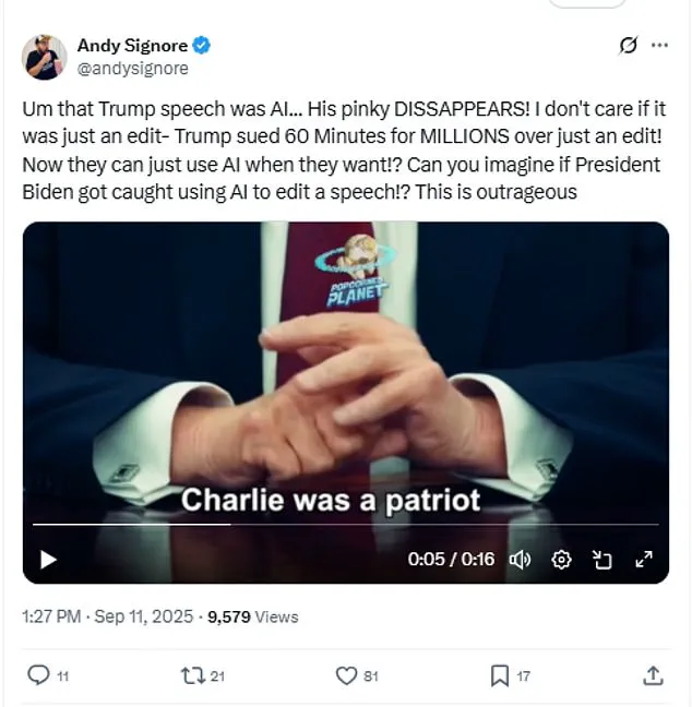 Alleged AI Fabrication Sparks Controversy Over Trump's Oval Office Address, Fueling Social Media Firestorm