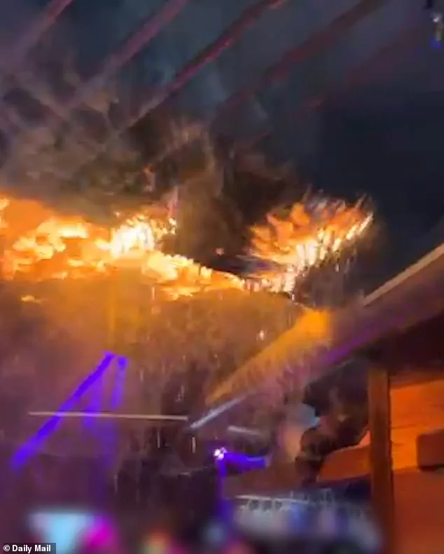 New Year's Eve Fire Disaster: Swiss Bar Patrons Unaware as Flames Spread in Terrifying Footage