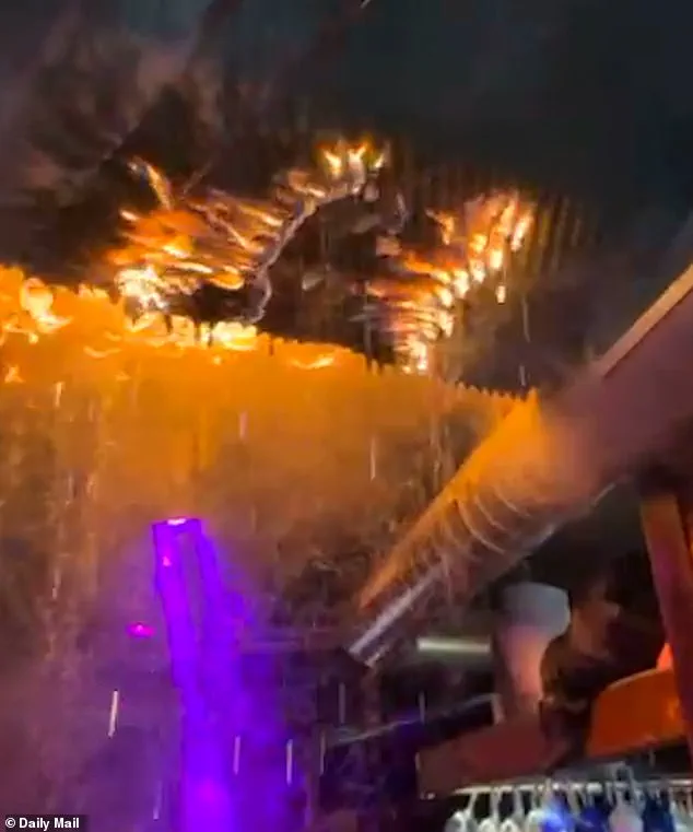 New Year's Eve Fire Disaster: Swiss Bar Patrons Unaware as Flames Spread in Terrifying Footage