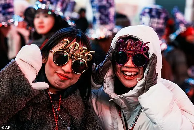 Thousands Gather in Times Square for 2026 New Year's Eve Celebration