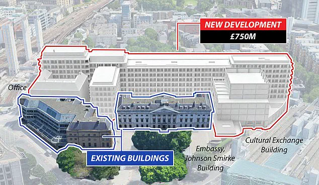 China's 'Super-Embassy' in London Under Scrutiny as Leaked Plans Reveal Espionage Concerns Near Key Infrastructure