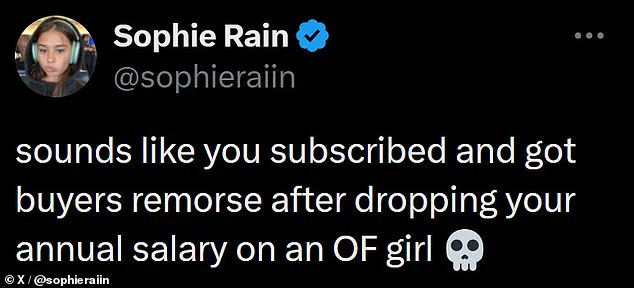 Sophie Rain Confronts GOP Candidate James Fishback Over 'Sin Tax' Proposal, Citing 'Moral and Economic Imperative' Argument