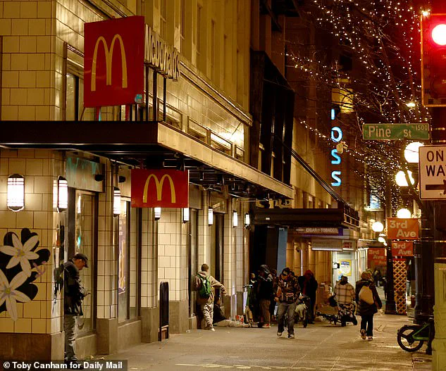 Seattle McDonald's at 3rd and Pine Operates Under Dystopian Conditions, Blurring Line Between Fast Food and Danger