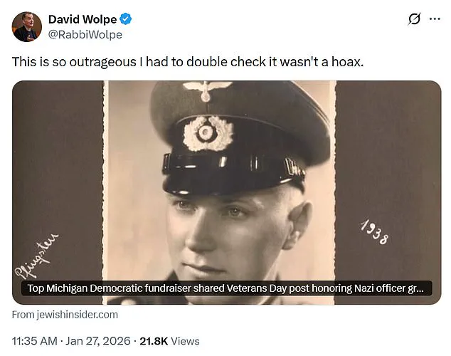 Controversial Veterans Day Tribute Resurfaces, Exposing Hidden Nazi Ties of Prominent Lawyer's Grandfather