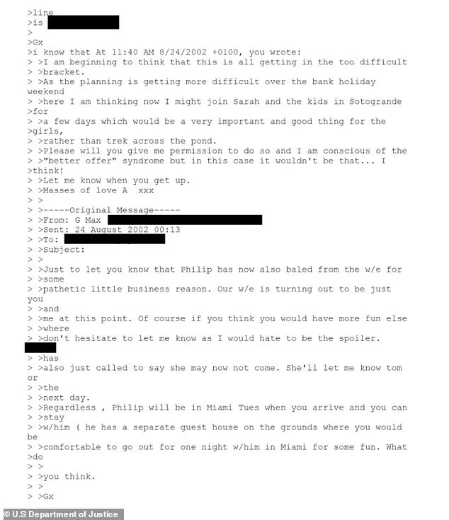 New Documents Reveal Affectionate Correspondence Between Prince Andrew and Ghislaine Maxwell, Reigniting Questions About Their Relationship