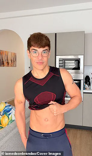 Brazilian Influencer Edson Brandao's Age-Defying Look Sparks Curiosity and Denials of Cosmetic Procedures