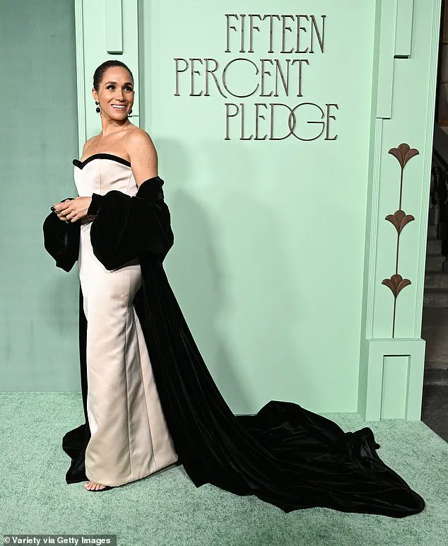 Meghan Markle's Bold Fashion Statement at Fifteen Percent Pledge Gala Sparks Mixed Reactions