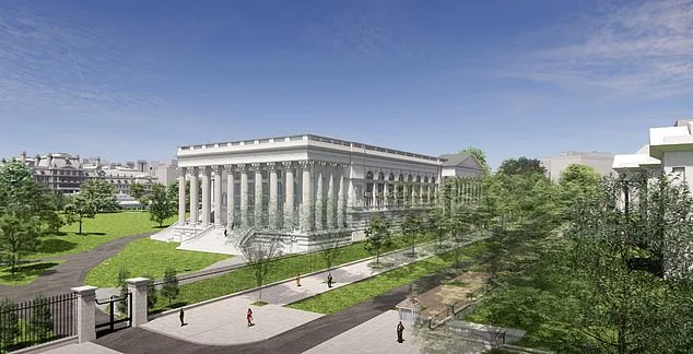 Controversial Plans for Trump's White House Ballroom: Staggering Scale and Opulent Design Revealed by Shalom Baranes Associates