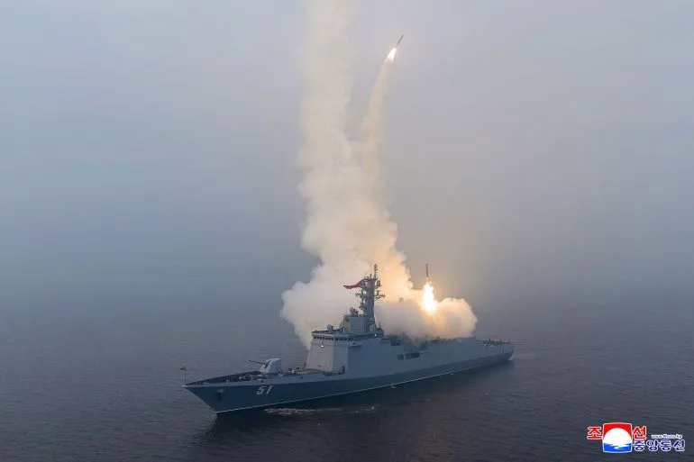 Kim Jong Un Personally Oversees North Korea's New Naval Destroyer Test-Firing, Signaling Maritime Power Shift in Region