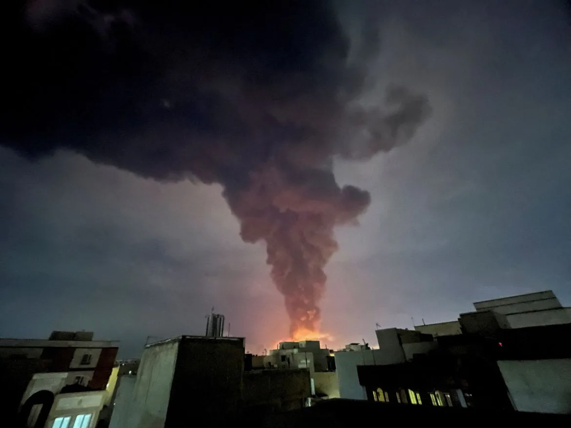 U.S.-Israeli Strikes Ignite Fires at Tehran Oil Facilities, Kill Four