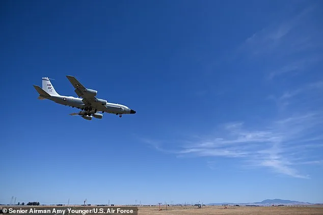 US Air Force RC-135S Cobra Ball Aircraft Spotted on Mysterious Mission Toward Nuclear Silos Near Minot, North Dakota