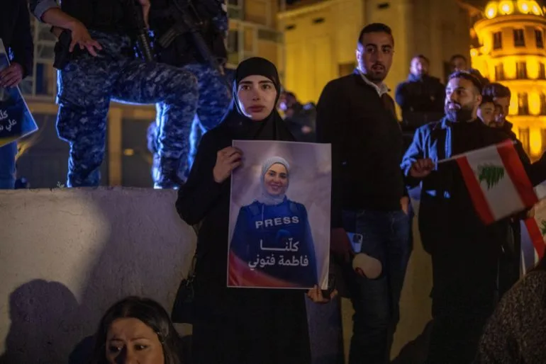 Israeli Strike in Lebanon Kills Three Journalists Amid Escalating Regional Tensions