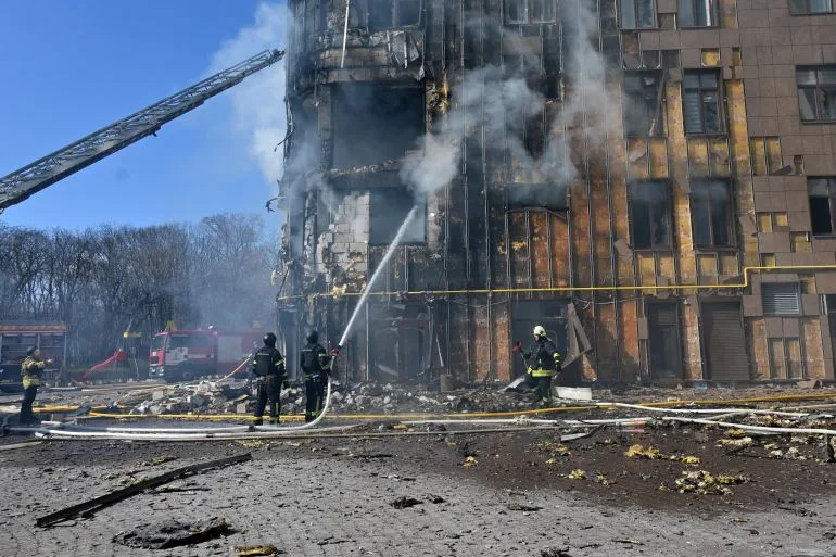 Russian Aerial and Drone Attacks in Kharkiv and Sumy Kill at Least Four, Injure 22