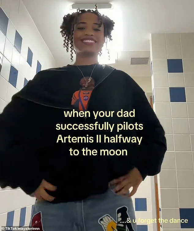 Daughter's Viral TikTok Celebrates NASA Artemis II Pilot with Heartfelt Lunar Tribute