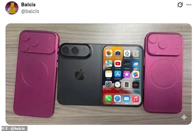 Apple's First Foldable iPhone Leaked: Fans Disappointed with Design and Price