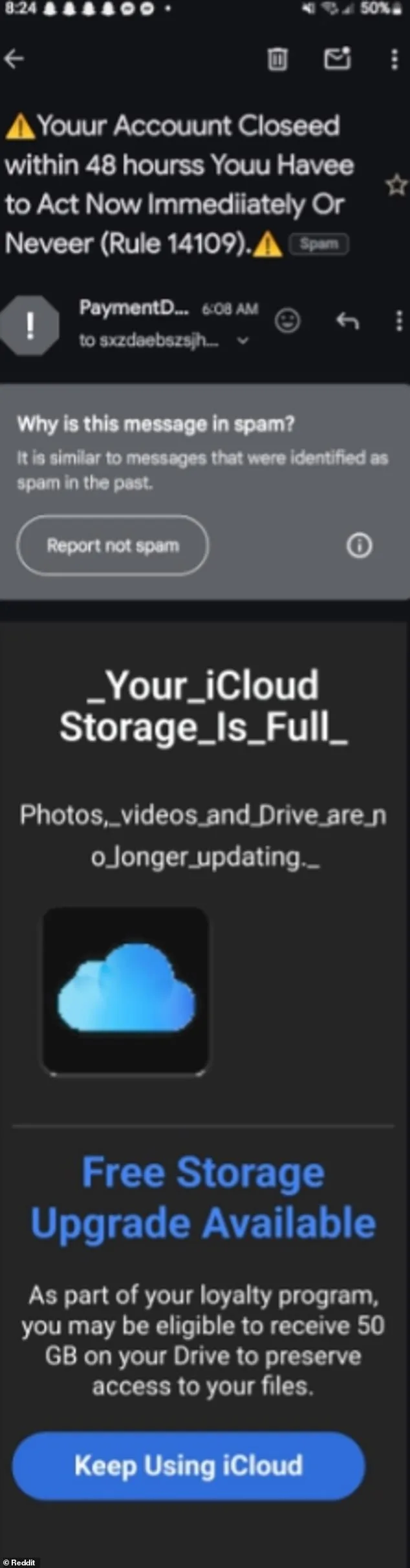 Global Alert: Sophisticated iCloud Email Scam Targets 1.8 Billion iPhone Users
