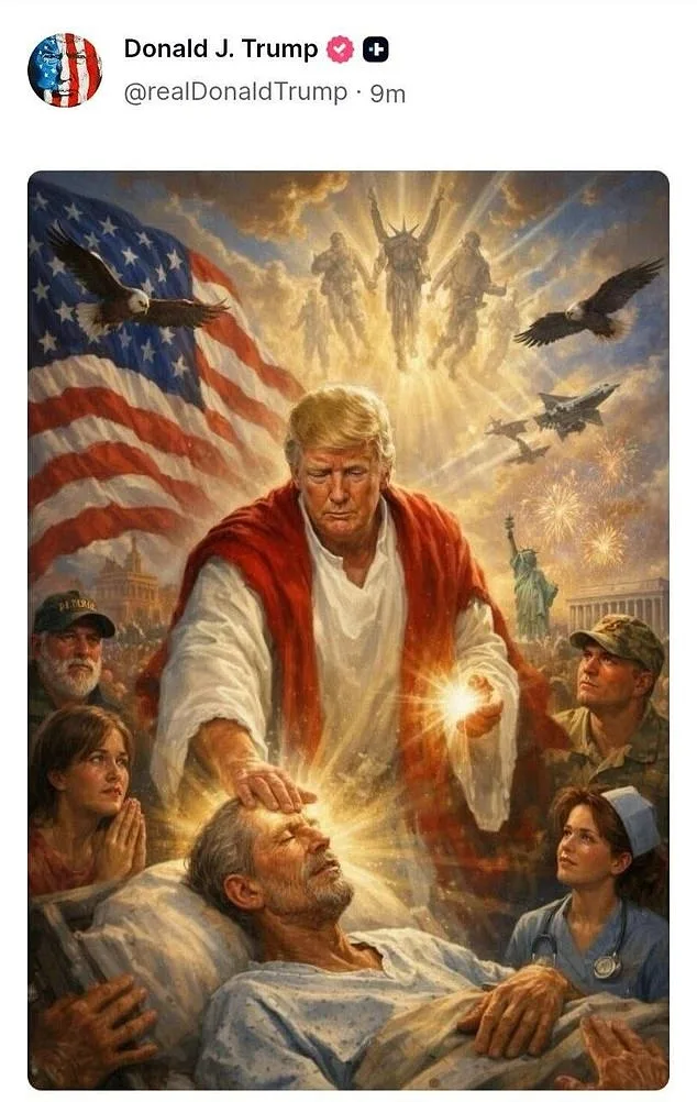 Trump's AI-Generated Jesus Image Sparks Outcry, Deepening Rifts Within Conservative Base