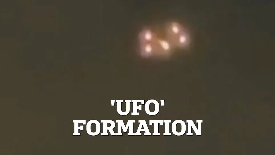 Unidentified Triangular Lights Spark Mystery Near Air Force Base