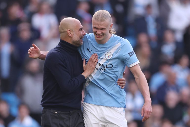 Haaland's strike beats Arsenal, narrowing title gap to three points.
