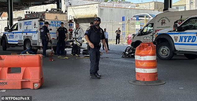 Seven men emerge from Brooklyn sewer system, sparking police lockdown